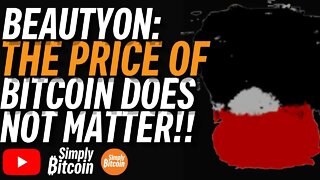 BEAUTYON: The Price of Bitcoin Doesn't Matter. Here's Why ...