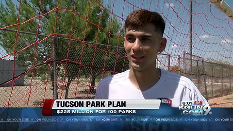 What would Tucson upgrade in its parks?