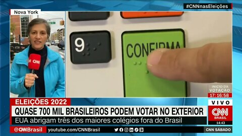 Votação para eleições brasileiras começam neste sábado (1º) na Nova Zelândia | @SHORTS CNN