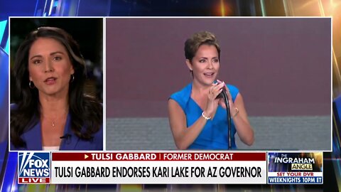 Tulsi Gabbard reveals why she endorsed Kari Lake