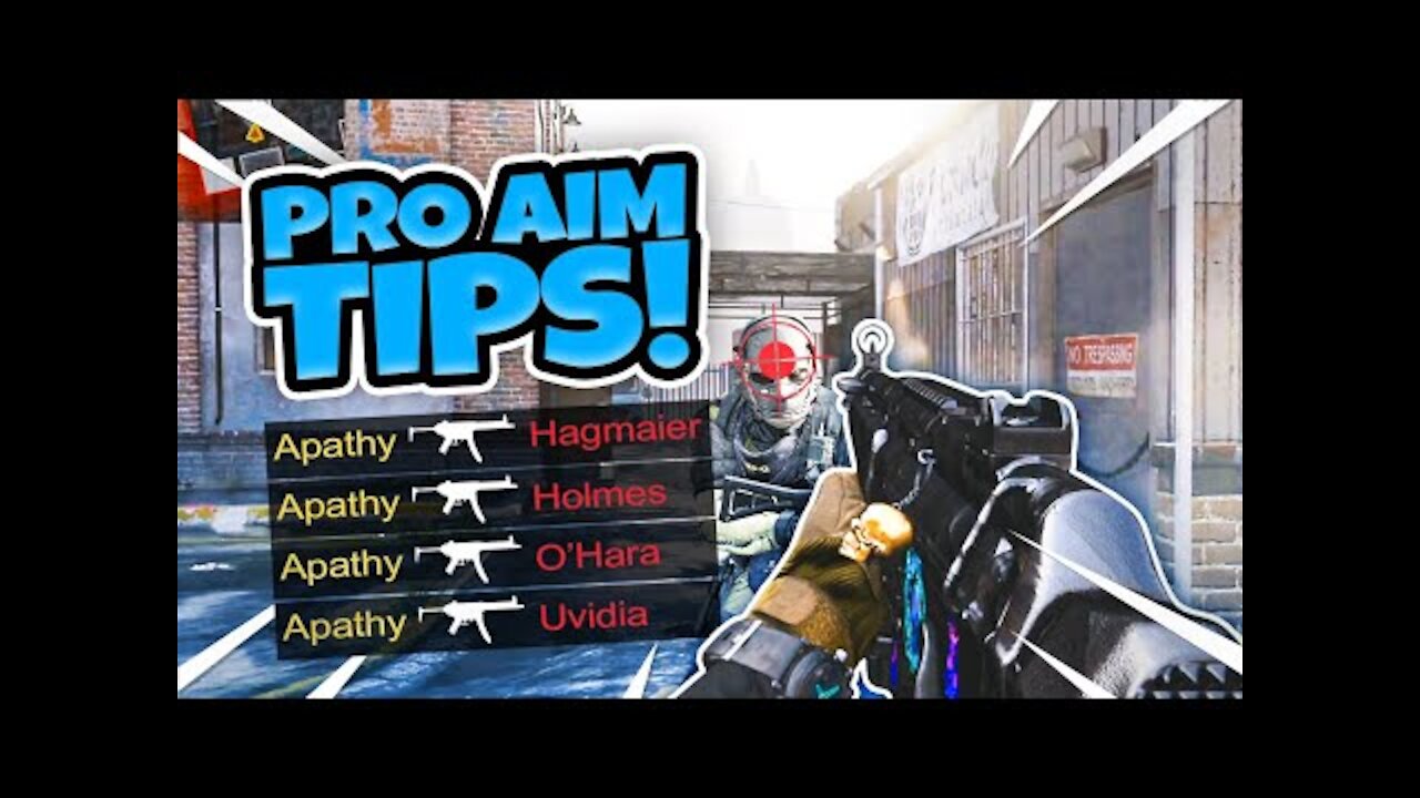 How To Have PERFECT AIM In Call of Duty / tips from pros