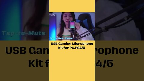 USB Gaming Microphone Kit for PC,PS45