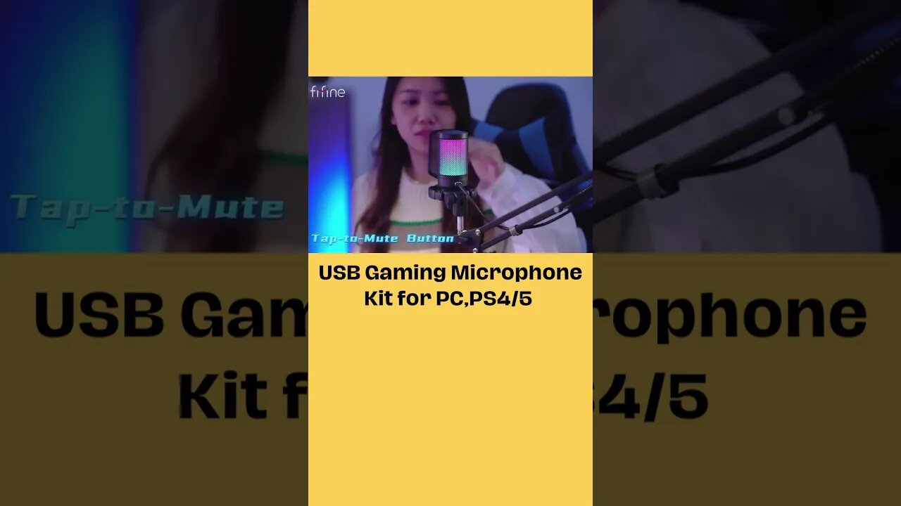 USB Gaming Microphone Kit for PC,PS45