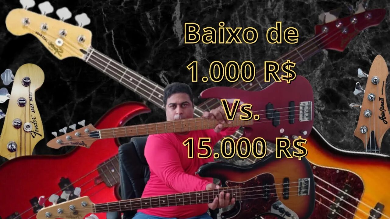 Fender Jazz Bass Vs. Ária Pro II - Comparativo