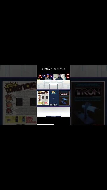 Arcade Battle #DonkeyKong vs #Tron #shorts