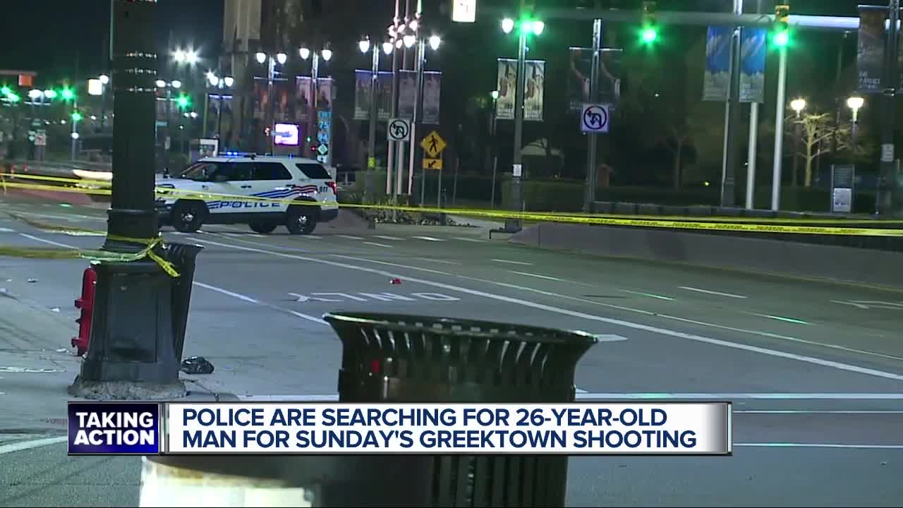 Police searching for Farmington Hills man in Sunday's Greektown shooting