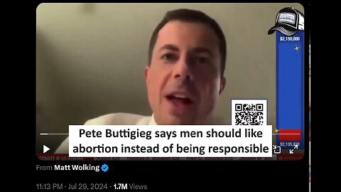 Pete Buttigieg says men are freer with abortion, goes viral