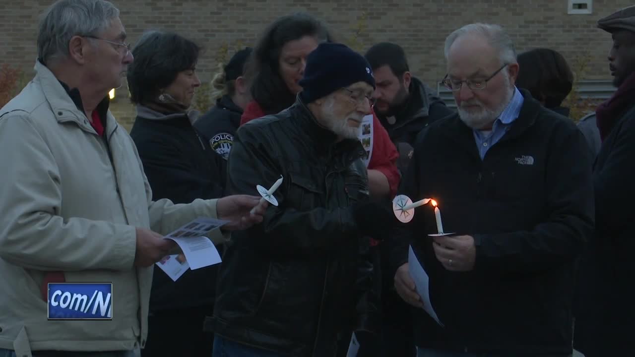 Vigil for synagogue shooting victims