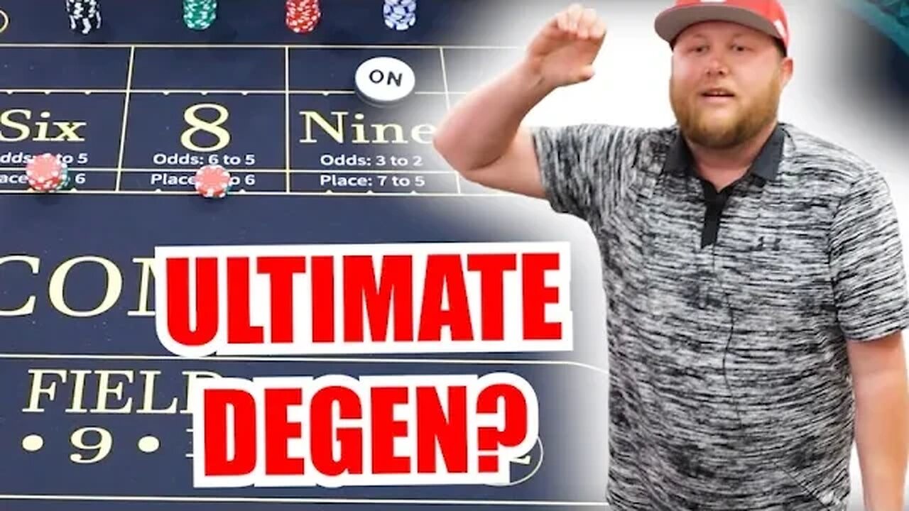 🔥DEGEN MASTER🔥 30 Roll Craps Challenge - WIN BIG or BUST #326