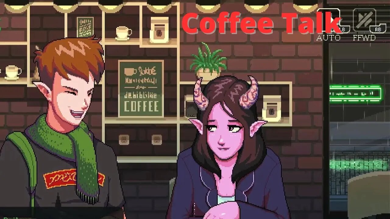 When Fantasy Meets Every Day GRIND [ Coffee Talk ]