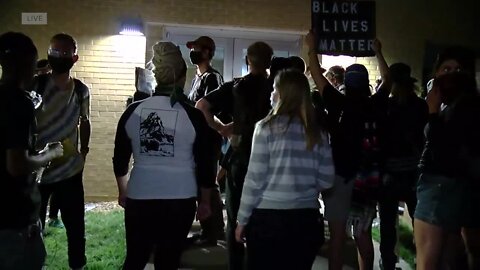 Protesters occupy Aurora Police building, demand department to fire officers involved in Elijah McClain’s arrest