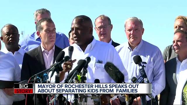 Rochester Hills mayor speaks out about separating kids from families