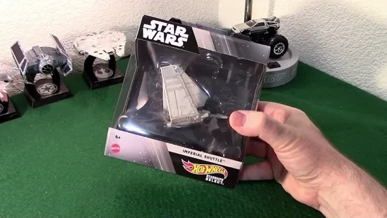 Imperial Shuttle STAR WARS Diecast Hot Wheels Starships Select Unboxing