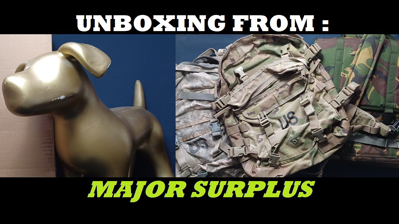 UNBOXING 193: Major Surplus and Survival. OCP and ACU(UCP) Assault Packs, DPM Carry Case