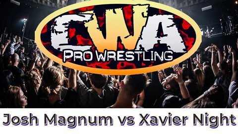 Josh Magnum defends the CWA Carolina’s Title against “The Urban Legend” Xavier Night