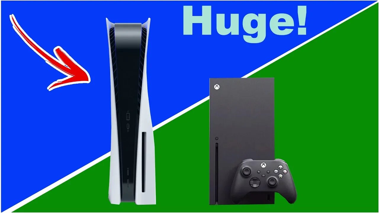 PS5 is a BIG BOY ! PS5 vs Xbox Series X Size Comparison // My reaction to Sony's new console