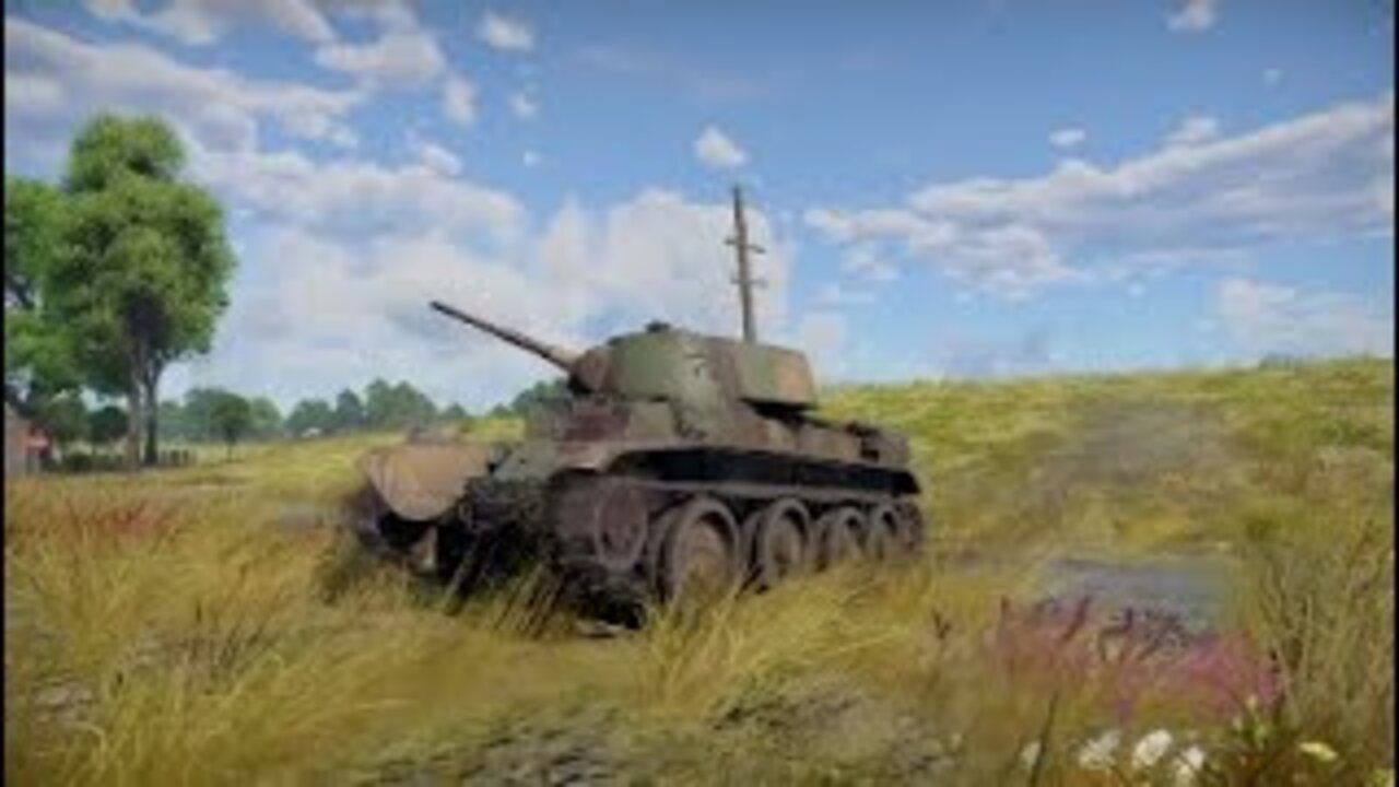 War Thunder War Daily: Make BT-7M Soviet light tank 45 mm 20-K cannon Great again!