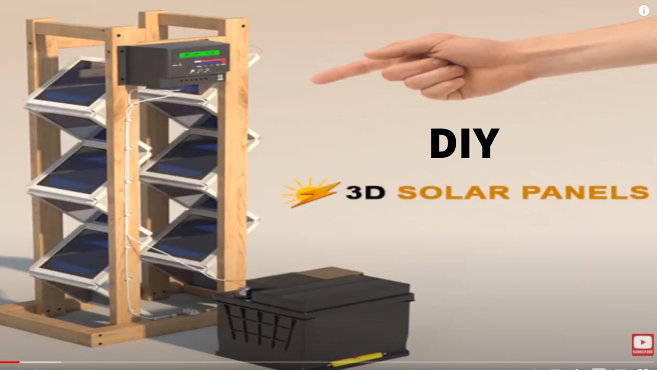 Generate your own power using solar energy.