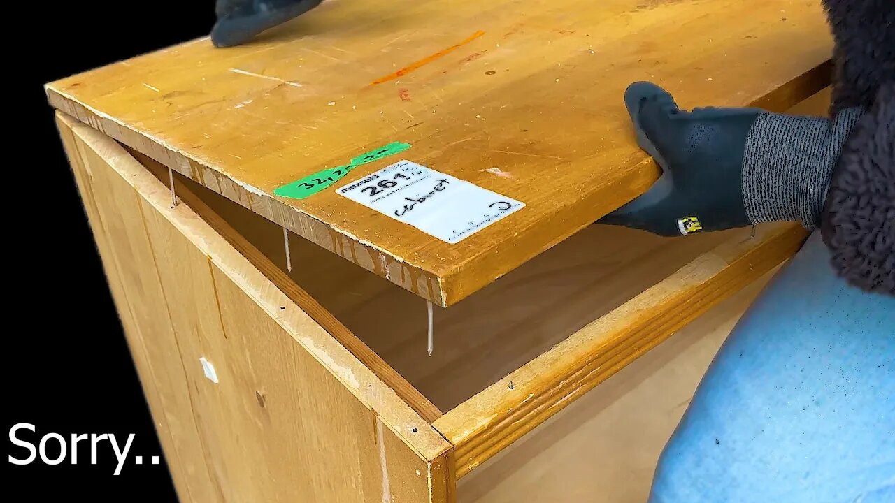 I Had To Destroy This Dresser... Restoring and Repurposing Furniture