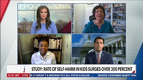 RATE OF SELF-HARM IN KIDS SURGES OVER 300 PERCENT