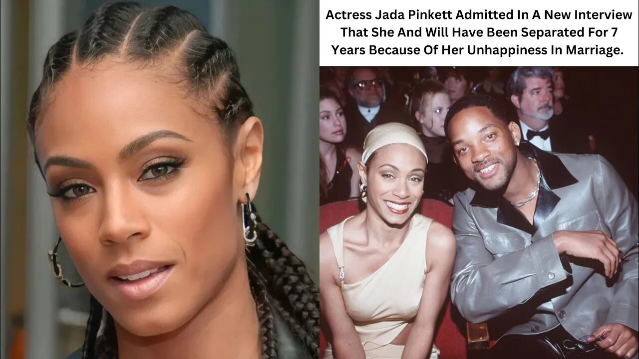 52 YO Jada Pinkett BROKE UP W/ Will Smith Secretly 7 Yrs Ago Because She Was UNHAPPY In Marriage