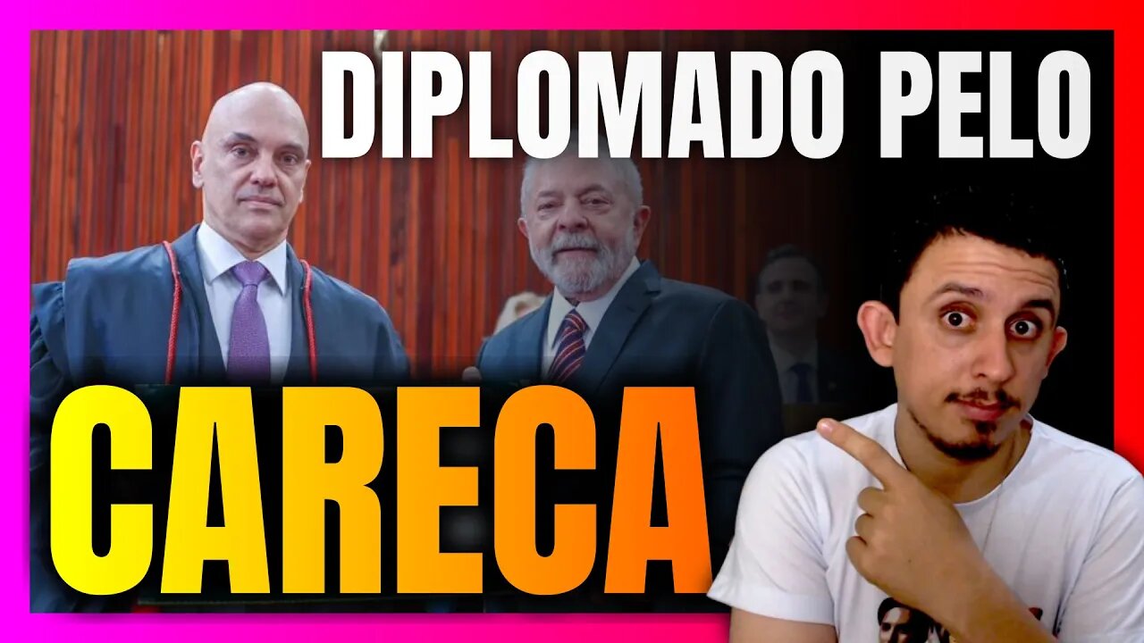 LULA é DIPLOMADO por ALEXANDRE DE MORAES e ambos seguem para FESTINHA na casa do KAKAY