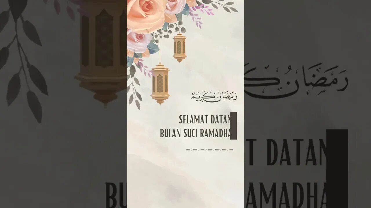 RAMADHAN YA RAMADHAN