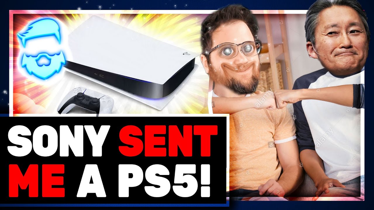 Sony Sent Me A Playstation 5 On International Mens Day! A PS5 Console To Raise Awareness