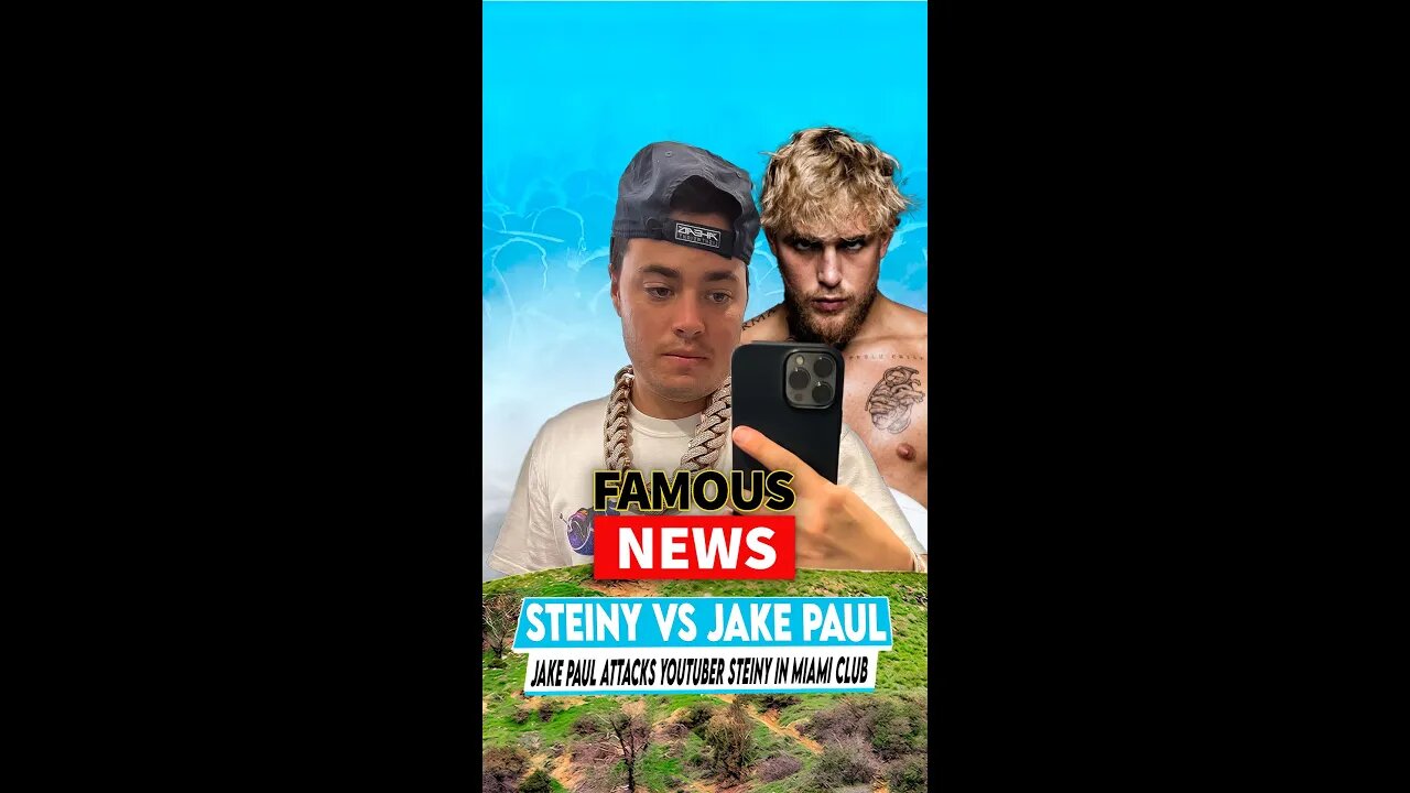 Jake Paul Attacks YouTuber Steiny In Miami Club | Famous News #shorts