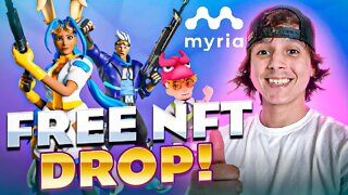 MYRIA GAMES - FREE NFT! HURRY! PLAY TO EARN BLOCKCHAIN