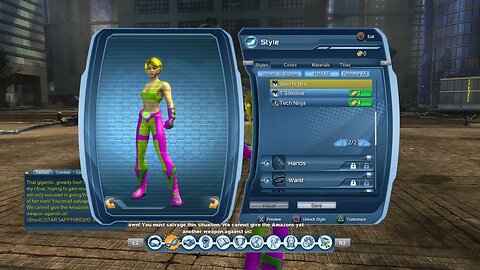 DC Universe Online Samantha vs. Wonder Girl