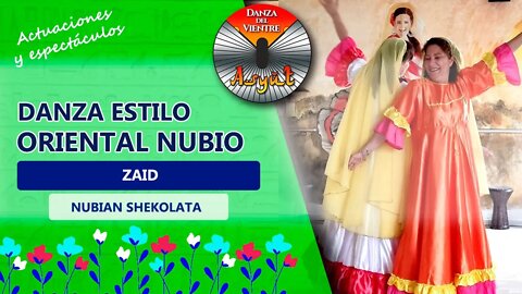 Danza ORIENTAL estilo NUBIO💖 ZAID🌺Nubian Shekolata🌺 Fiesta de verano con JACQY DÍAZ 💖