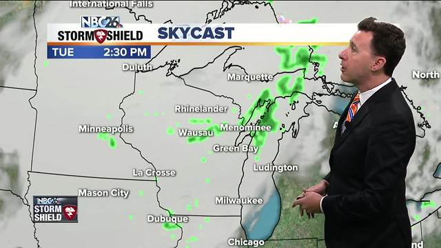 Michael Fish's NBC26 weather forecast