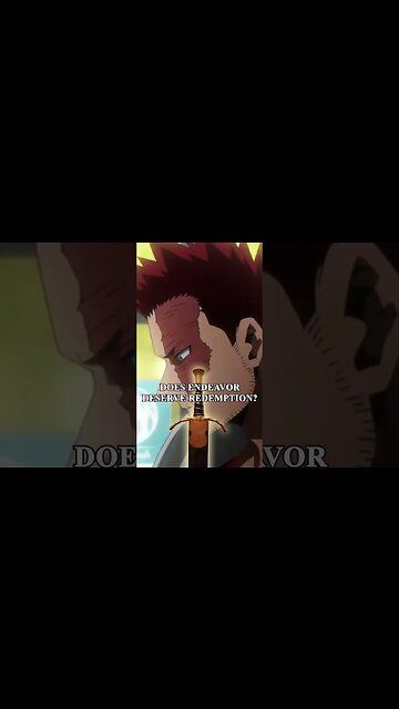 Does Endeavor Deserve Redemption? #shorts #myheroacademia #mha