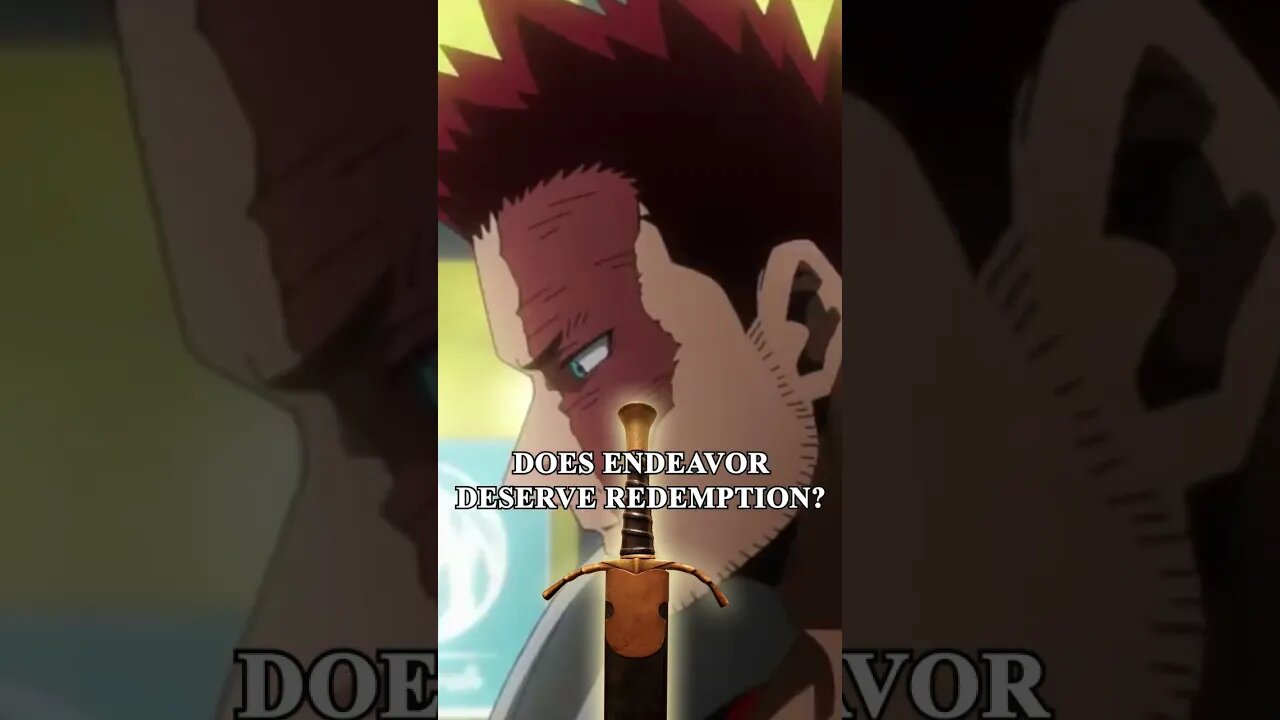 Does Endeavor Deserve Redemption? #shorts #myheroacademia #mha