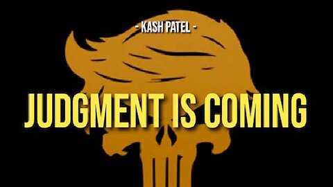 Kash Patel Put The Deep State On Notice - Judgment Is Coming!!! Nov 20.