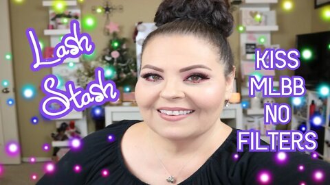 LASH STASH - KISS - MLBB - NO FILTERS - DEMO & REVIEW l Sherri Ward