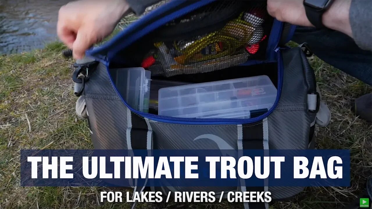 The Ultimate Trout Fishing Gear Bag! (EVERYTHING YOU NEED)