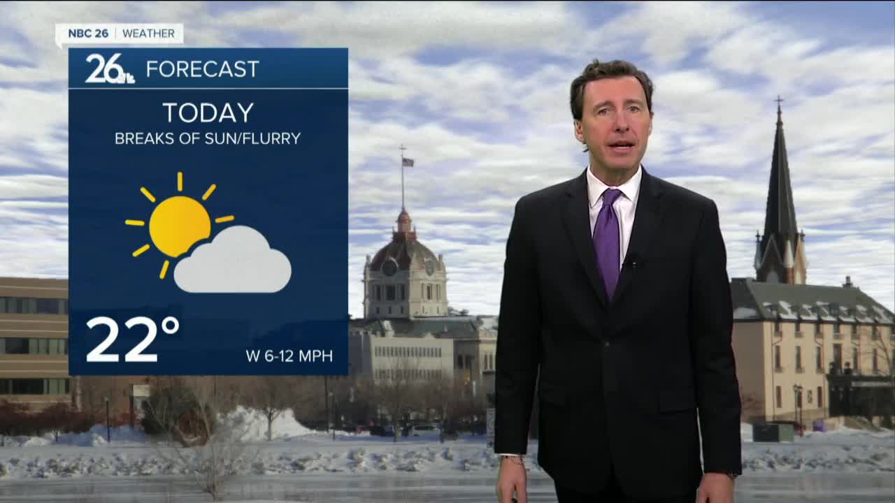 Michael Fish's NBC 26 weather forecast