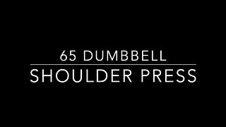 65 DB Shoulder Press