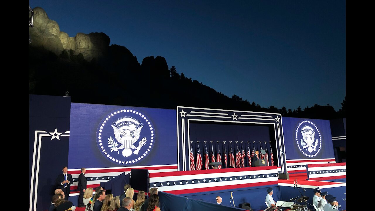 President Trump and First Lady Attend 2020 Mount Rushmore Fireworks Celebration