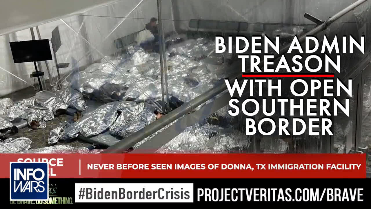 Biden Administration Committing Treason with Inhumane Facilities at Open Southern Border