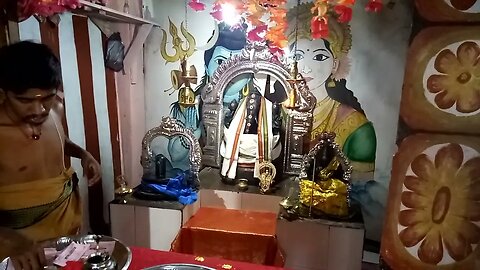 Shani dev and Ganapathi pooja at the temple