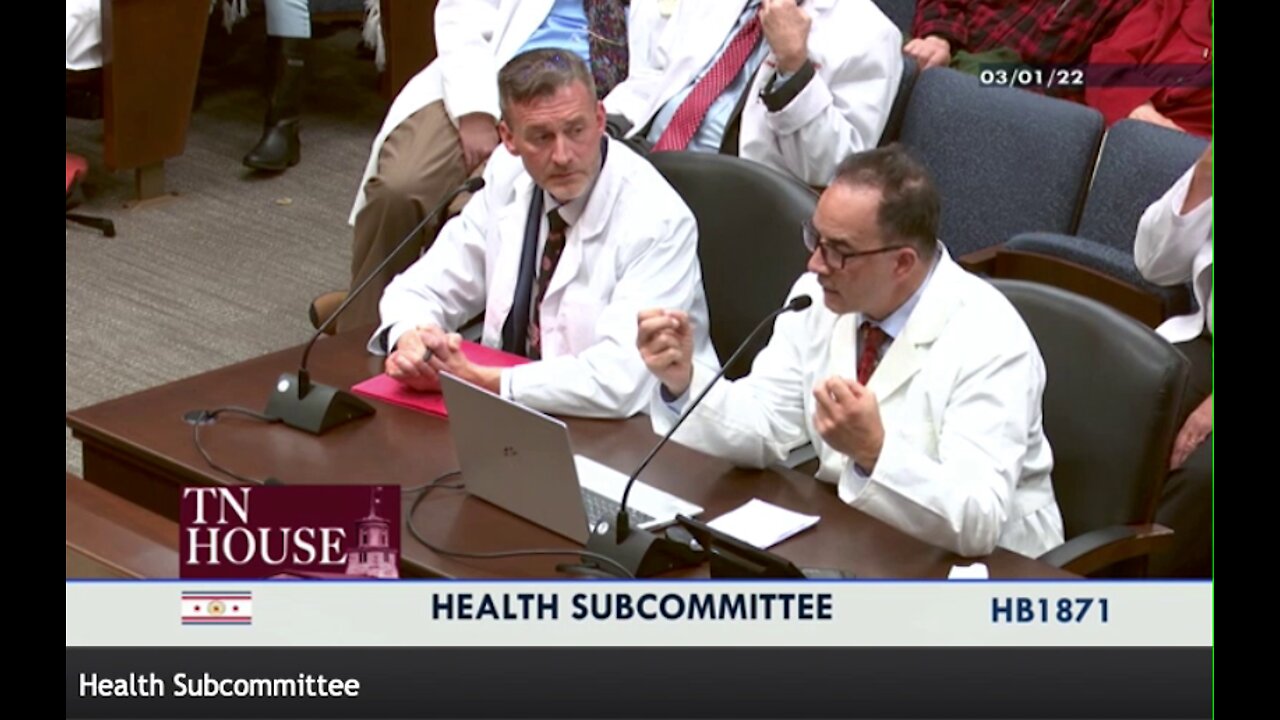 Doctors Tell Tenn Lawmakers: People w/Natural Immunity are Likely to Die/Be Harmed If They Get Vaxed