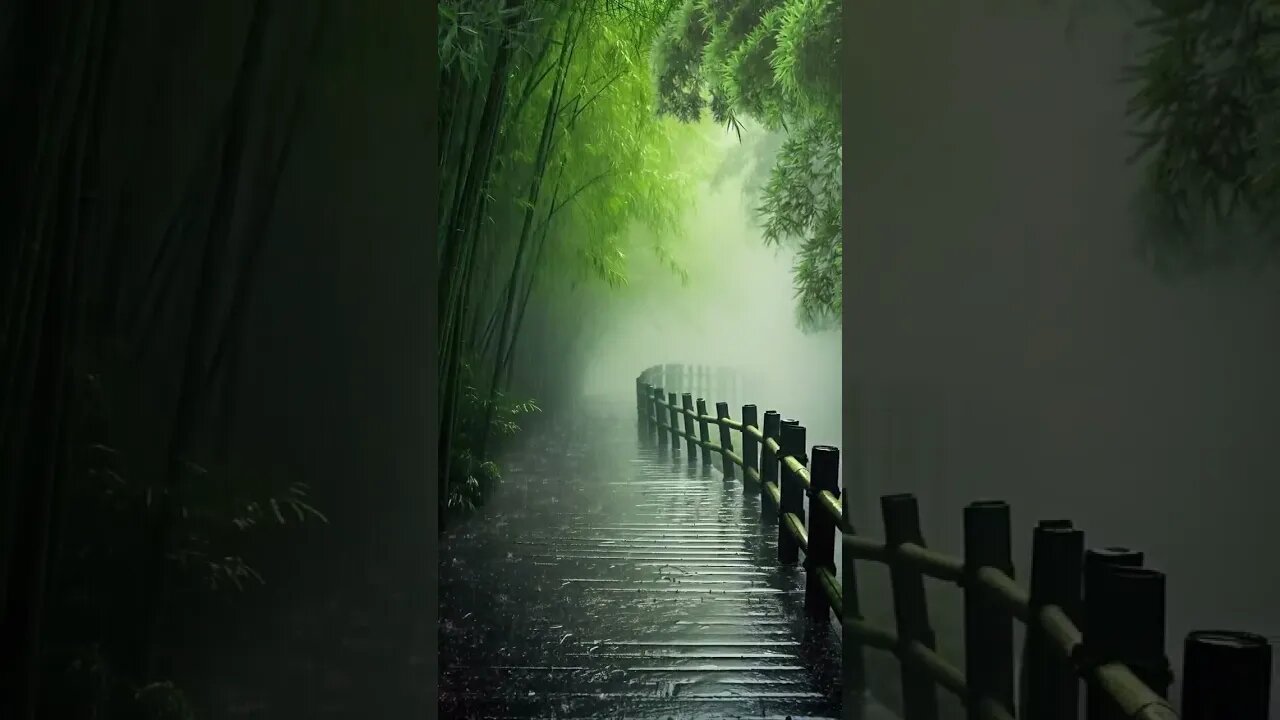 雨林冥想安眠：雨声助眠，缓解压力，快速深度睡眠，享受放松冥想之旅#ASMR#shorts #shortvideo #sleepmusic #sleep #rainsounds #rain