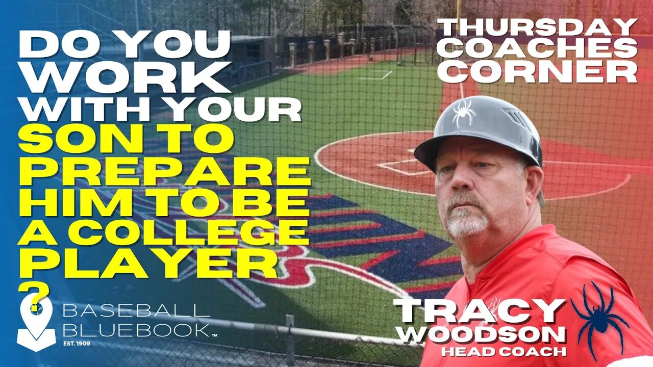 Tracy Woodson - Do you work with your son to prepare him to be a college player?