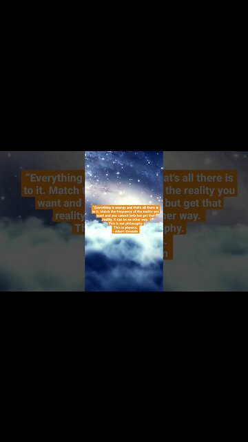 Everything is Energy - Albert Einstein