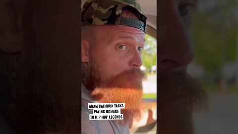 Adam Calhoun Talks Paying Homage To Hip-Hop Legends #adamcalhoun #chadarmestv #shorts