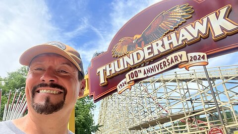 THUNDERHAWK at DORNEY PARK, Dorneyville, Pennsylvania, USA [Off Ride Footage]