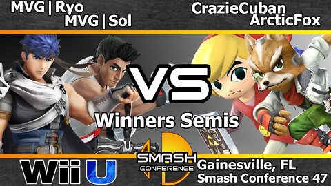 MVG|Ryo & MVG|Sol vs. CrazieCuban & ArcticFox - SSB4 Winners Semis - SC47